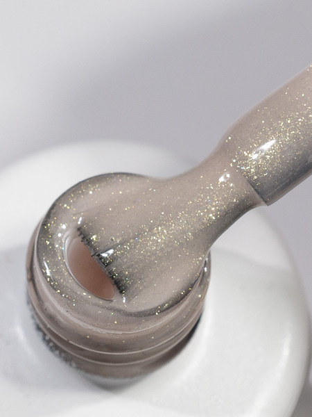 База камуфлирующая для ногтей с шиммером Тон Beige Sofiprofi DELICATE Base Gel, 10 мл